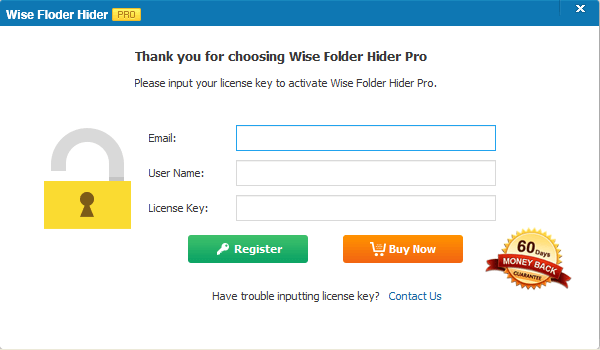 Wise Folder Hider Pro crack